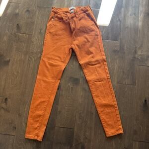 Women’s Just Blue Skinny For 7/28 Skinny Pants Orange